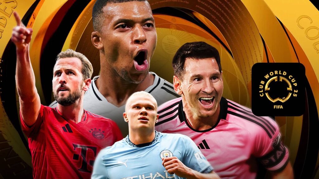 Diffusion en direct de la Coupe du Monde des Clubs 2025 via IPTV en Suisse, avec les meilleurs clubs internationaux s’affrontant dans un stade rempli de fans.