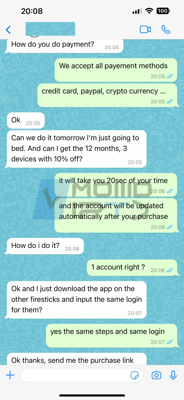 Customer feedback and testimonials for IPTV Suisse services